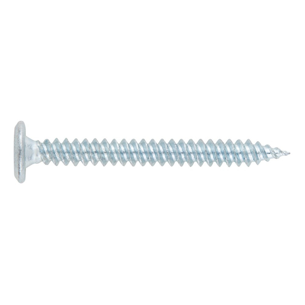 FIMA [CP] Tornillo de cabeza cilíndrica especial extraplana con rosca de doble hilo para aluminio. Zincado y huella TX.